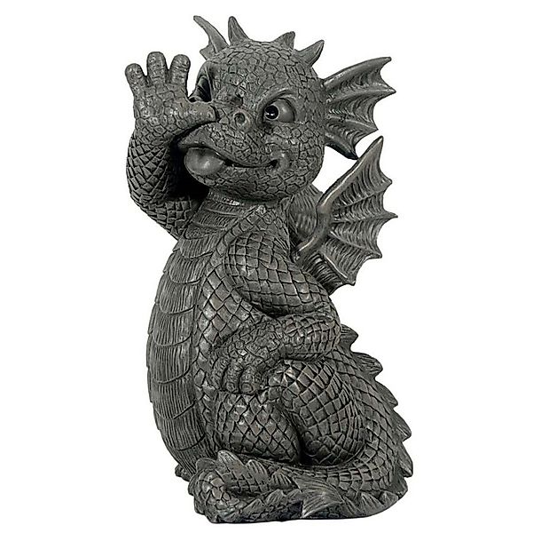 MystiCalls Gartenfigur Gartendrache "Langnase" - Gartenfigur günstig online kaufen