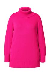 MIAMODA Strickpullover Pullover A-Linie Rollkragen günstig online kaufen