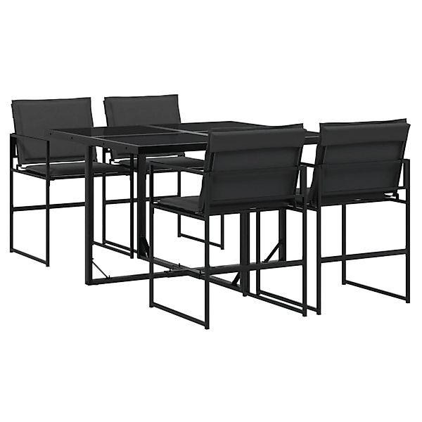 vidaXL Garten-Essgruppe 5-tlg. Garten-Essgruppe mit Kissen günstig online kaufen