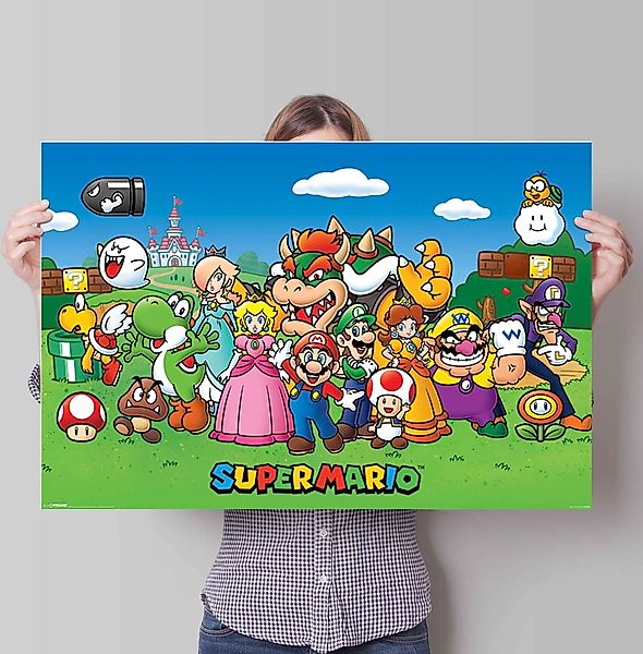 Reinders Poster "Poster Super Mario", Comic, (1 St.) günstig online kaufen