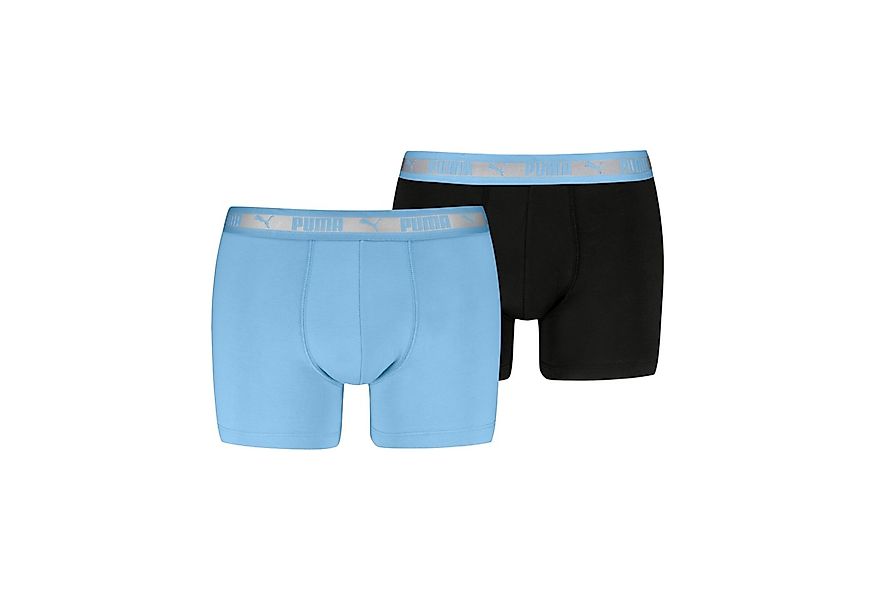 PUMA Boxershorts PUMA MEN CHROMATIC WAISTBAND BOXERS 2P (2er Pack) elastisc günstig online kaufen