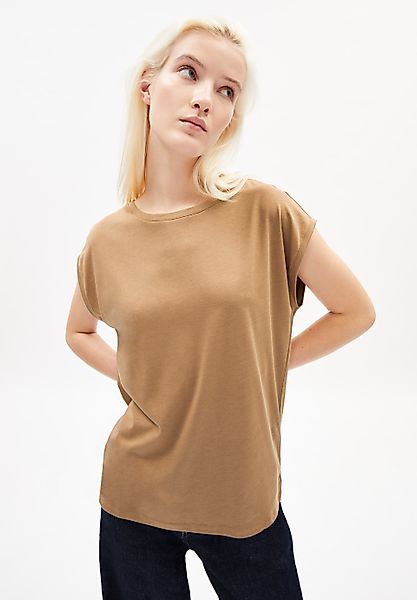 T-Shirt JILAA in smoky almond von ARMEDANGELS günstig online kaufen