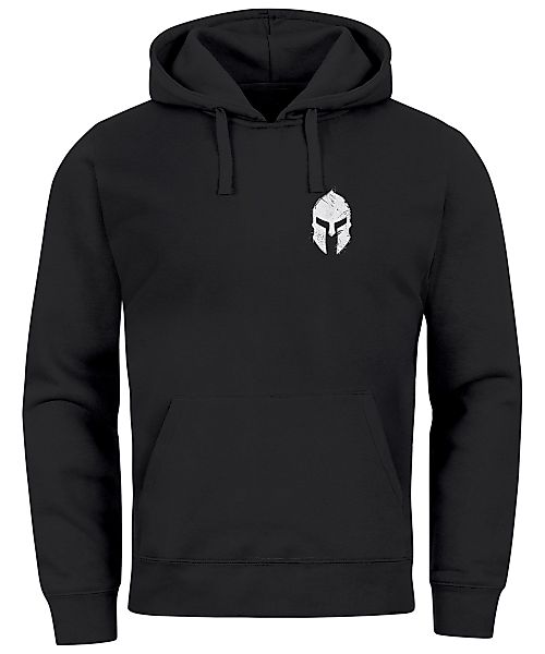 Neverless Hoodie Hoodie Herren Logo Print günstig online kaufen