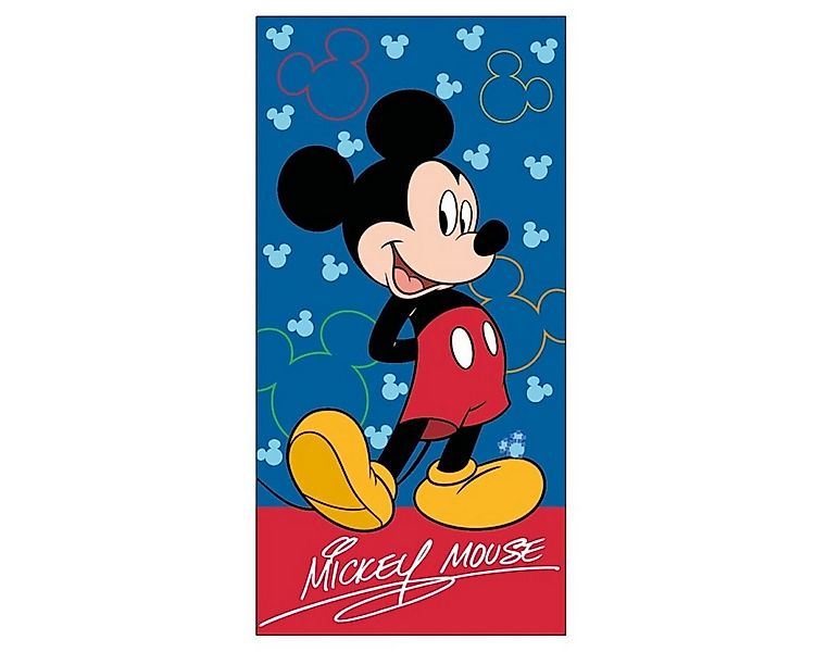 Aymax sprl Strandtuch Disney Mickey Mouse Badehandtuch aus 100% Baumwolle 7 günstig online kaufen