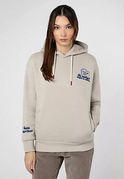 SUBLEVEL Kapuzenpullover Hoodie Backprint günstig online kaufen