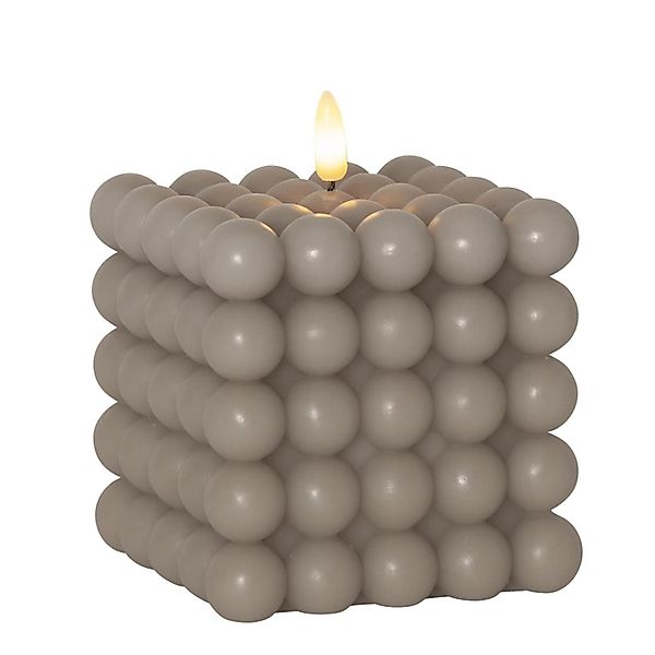MARELIDA LED-Kerze Bubble Würfel Cube Kerze günstig online kaufen