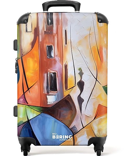 NoBoringSuitcases.com© Hartschalen-Trolley Abstrakt - Kunst - günstig online kaufen