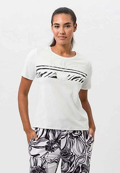 TUZZI Kurzarmshirt mit metallisch glänzenden Overlocknähten günstig online kaufen