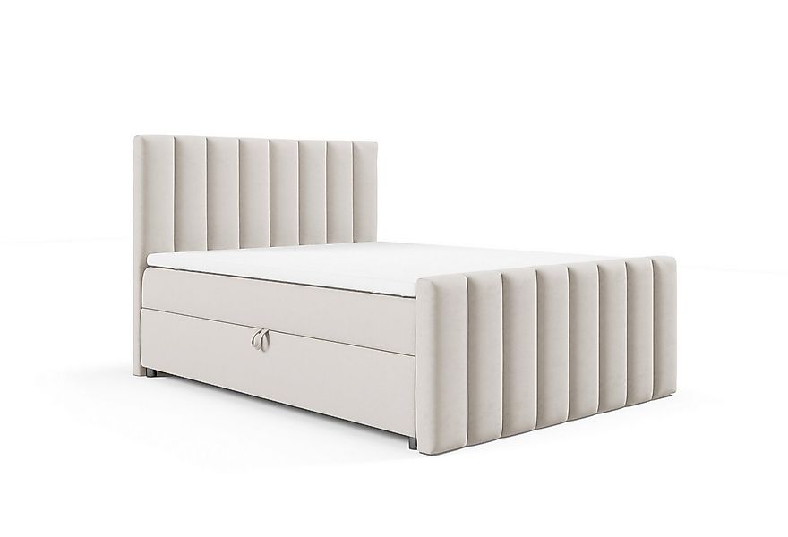 Best for Home Boxspringbett Trinity K-10 Boxspringbett mit Stauraum, Bonell günstig online kaufen