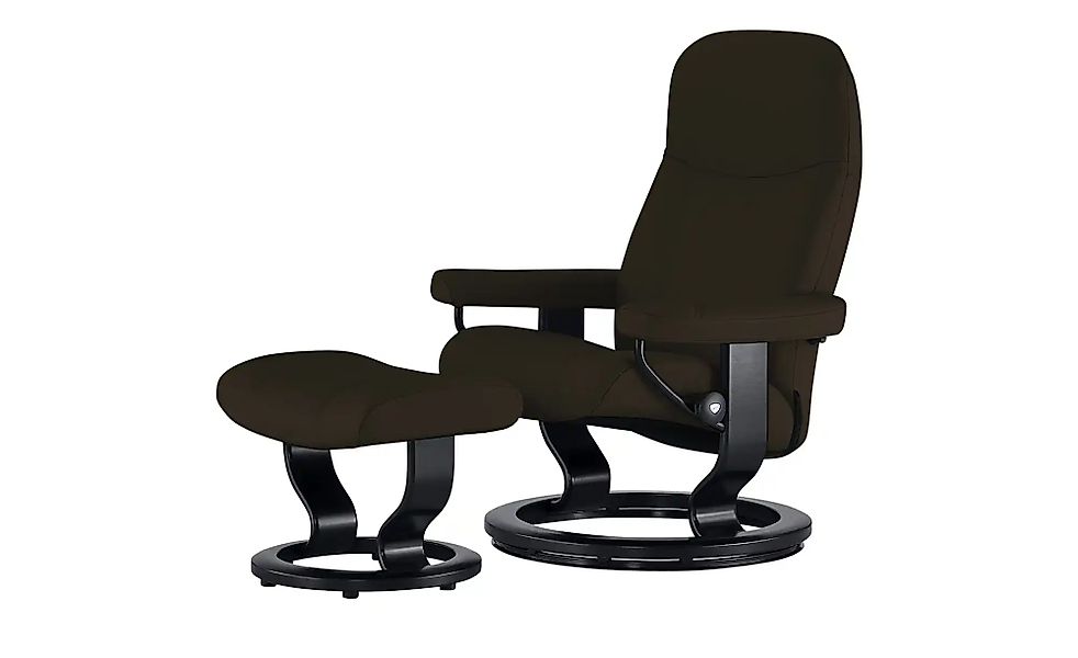 Stressless Relaxsessel mit Hocker Leder Consul S ¦ braun ¦ Maße (cm): B: 72 günstig online kaufen