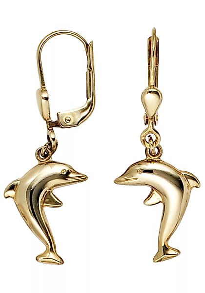 JOBO Paar Ohrhänger "Delfin", 333 Gold günstig online kaufen