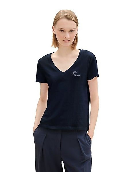 TOM TAILOR Denim V-Shirt (Packung, 2-tlg) günstig online kaufen