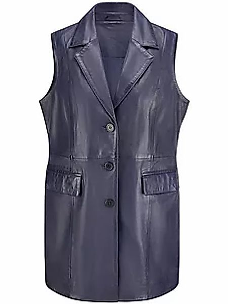 Lederweste Emilia Lay blau günstig online kaufen