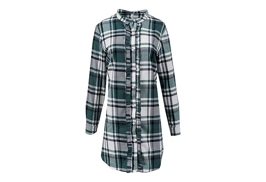 Louis & Louisa Nachthemd "Kuschelige Zeiten" mit Knopfleiste günstig online kaufen