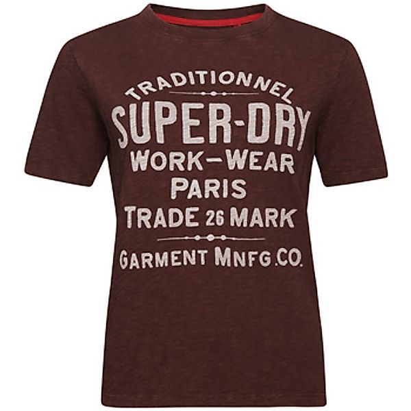 Superdry  T-Shirt T-shirt à motif femme  Archive Script günstig online kaufen