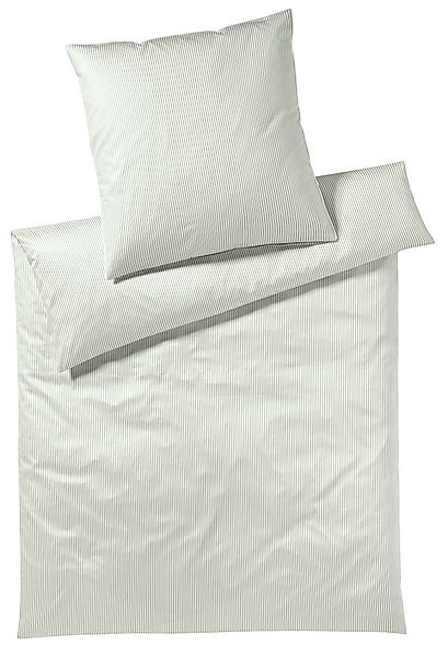 Elegante Bettwäsche Hamburger Streifen, Mako-Satin, 2 günstig online kaufen