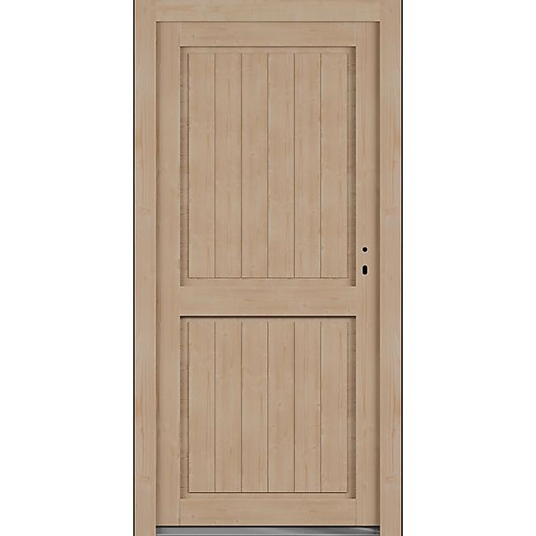 Roro Nebeneingangstür OHE 1003 Fichte 98 cm x 198 cm DIN R günstig online kaufen