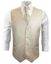 Paul Malone Anzugweste Herren Hochzeitsweste mit günstig online kaufen