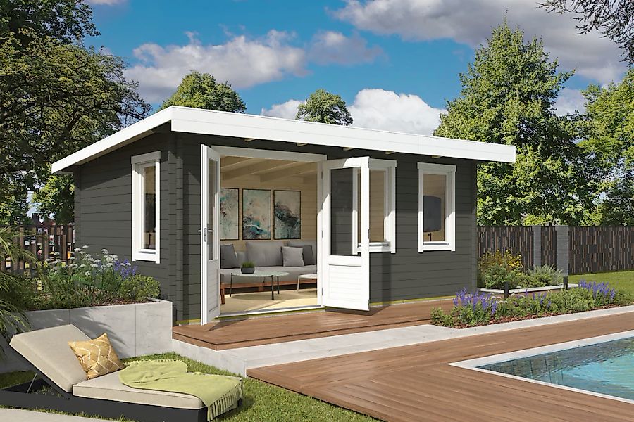 Nordic Holz Gartenhaus "BARUDA 53" günstig online kaufen