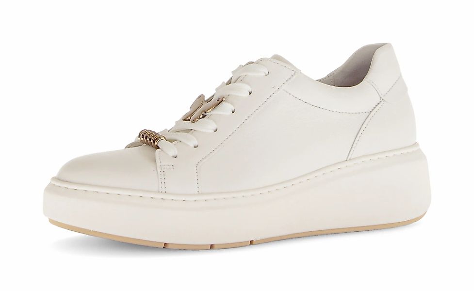 Gabor Keilsneaker, Plateau, Schnürschuh, Halbschuh in Bequemweite G (= weit günstig online kaufen