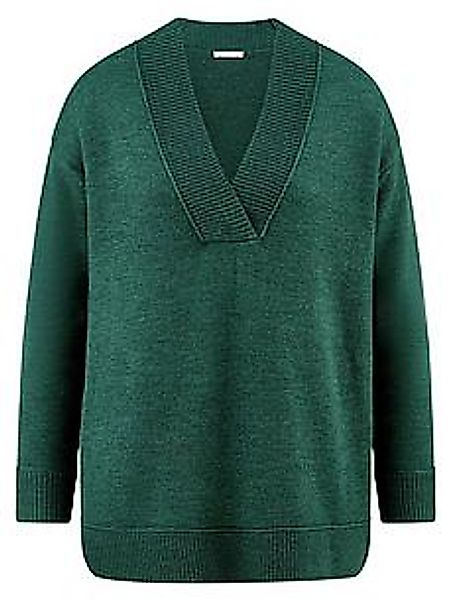 V-Pullover Peter Hahn grün günstig online kaufen
