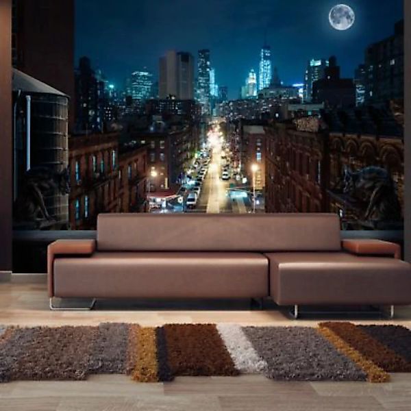 artgeist Fototapete Sleepy New York mehrfarbig Gr. 400 x 280 günstig online kaufen