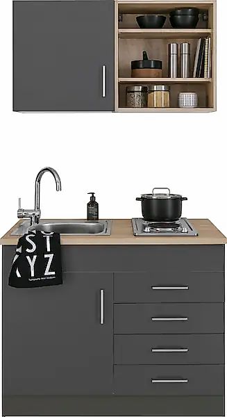 KOCHSTATION Pantryküche "KS-Mali" Breite 100 cm, wahlweise mit E-Geräten günstig online kaufen