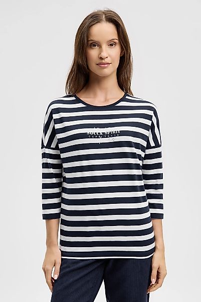 SOCCX Rundhalsshirt aus Baumwolle günstig online kaufen