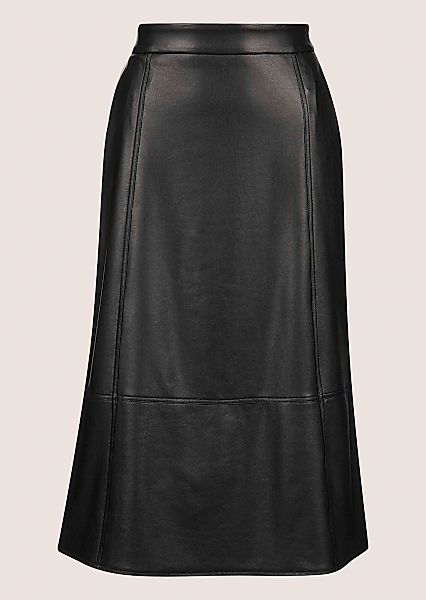 MADELEINE Midirock "Rock Schwungvoller Rock im Leder-Look" günstig online kaufen