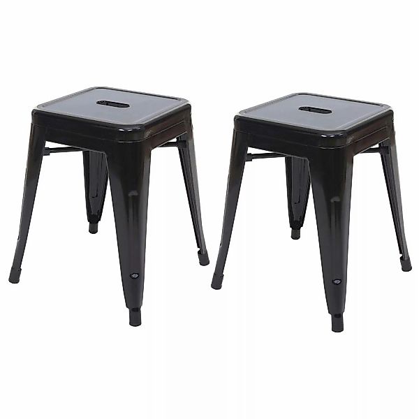 MCW 2x Hocker A73 Schwarz günstig online kaufen