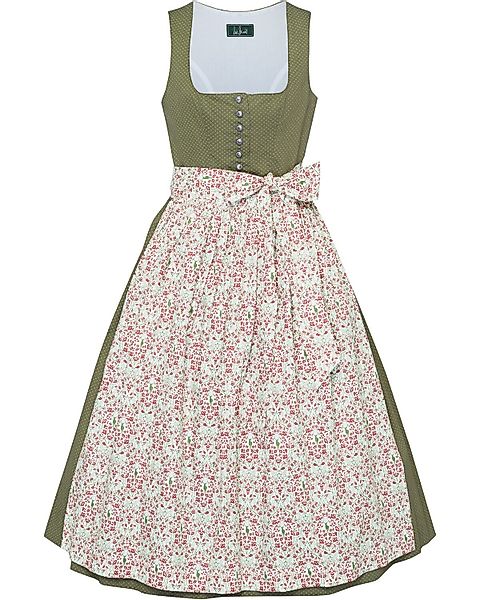 Luis Steindl Dirndl Dirndl Hirsch-Blumen-Muster günstig online kaufen