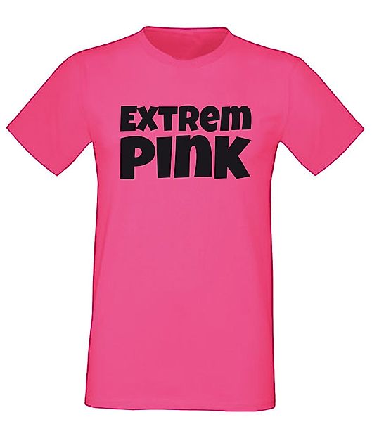 G-graphics T-Shirt Extrem pink Herren T-Shirt, günstig online kaufen