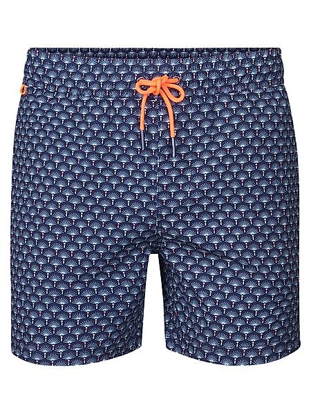 Petrol Industries Badeshorts – Gemusterte Badehose mit Kordelzug Kordelzugv günstig online kaufen