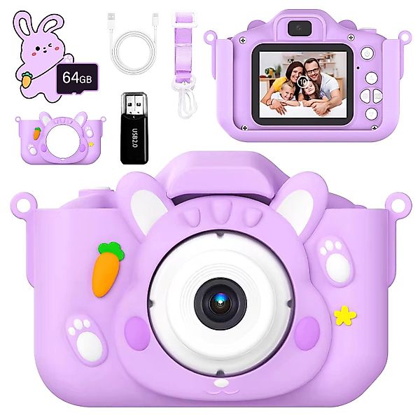 ZEUOPQ Kinderkamera Spielzeug-Kamera Anti-Drop Selfie Digital günstig online kaufen