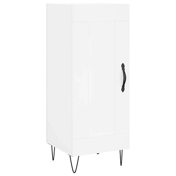 vidaXL Sideboard Weiß 34,5x34x90 cm Holzwerkstoff 830436 günstig online kaufen