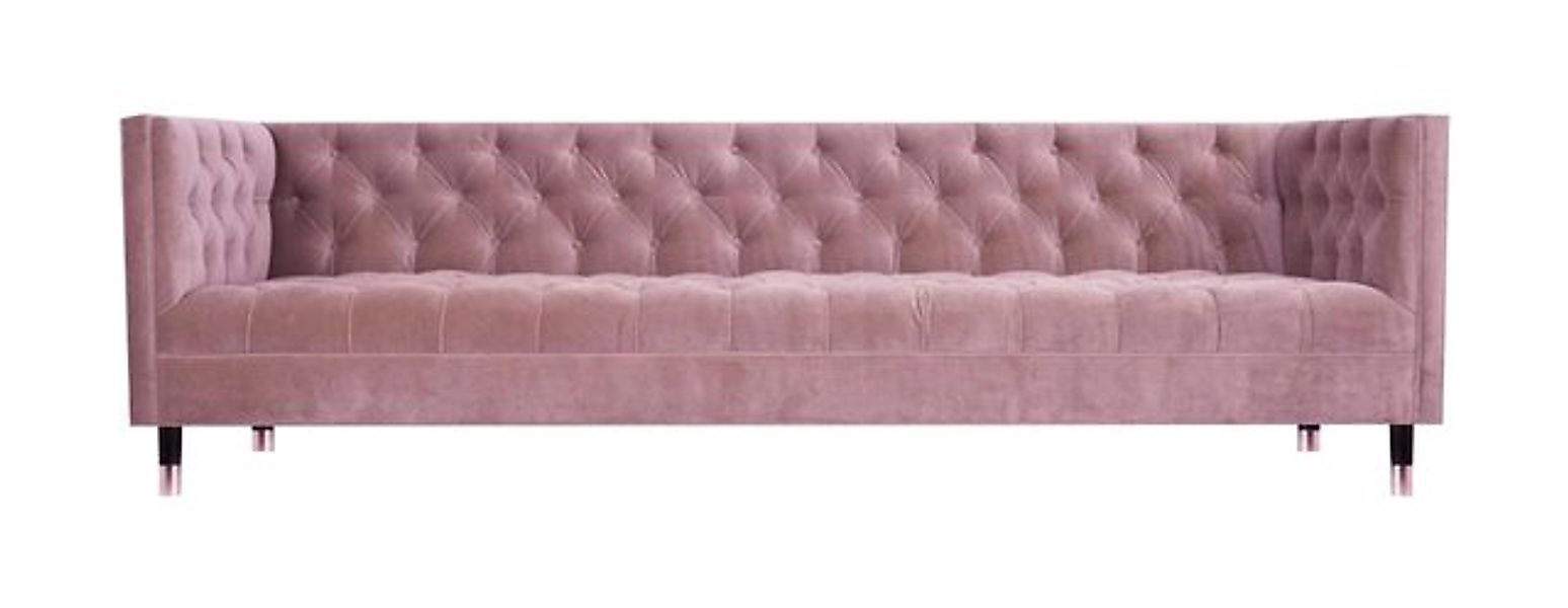 JVmoebel Chesterfield-Sofa Textil Zweisitzer Sofa Couch Chesterfield Polste günstig online kaufen