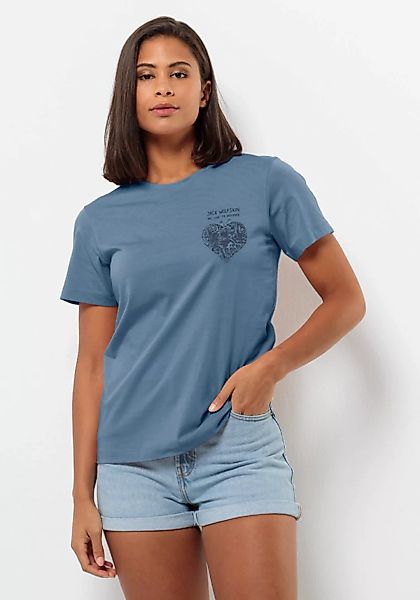 Jack Wolfskin T-Shirt "DISCOVER HEART T W" günstig online kaufen