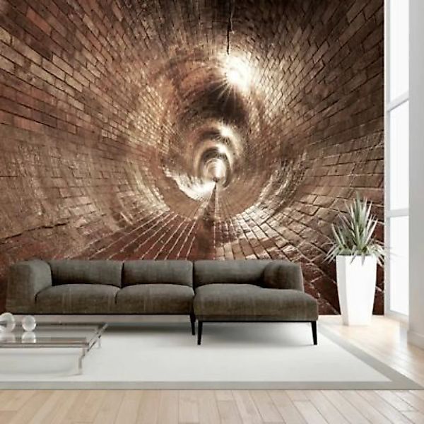artgeist Fototapete Underground Corridor mehrfarbig Gr. 100 x 70 günstig online kaufen