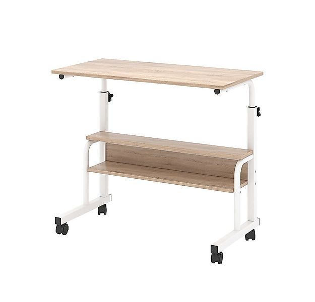 Vicco Laptoptisch Bica, Weiß/Sonoma, 80 x 40 cm günstig online kaufen