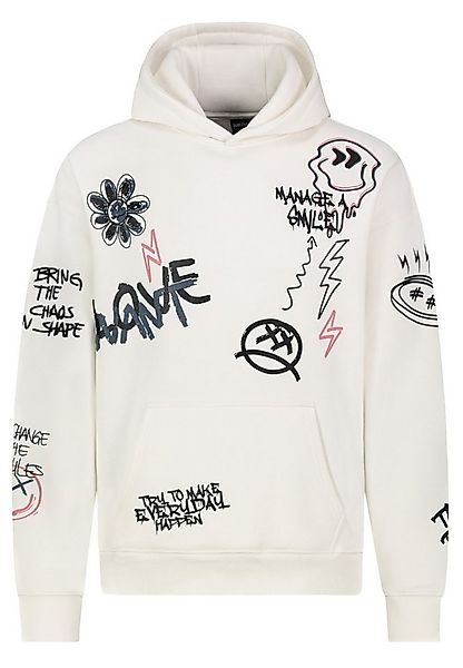 SUBLEVEL Hoodie Herren Kapuzenpullover mit Prints und Grafik Sweater, Kapuz günstig online kaufen