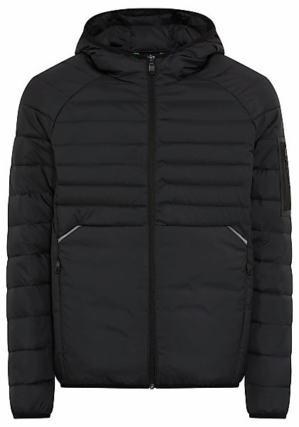 BOSS GREEN Steppjacke, mit Kapuze, Kapuze, Regular Fit, reflektierende Deta günstig online kaufen