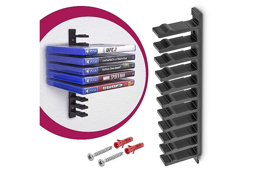 Mobilefox Media-Regal Floating Wandhalterung Blu Ray Halter passend für Son günstig online kaufen