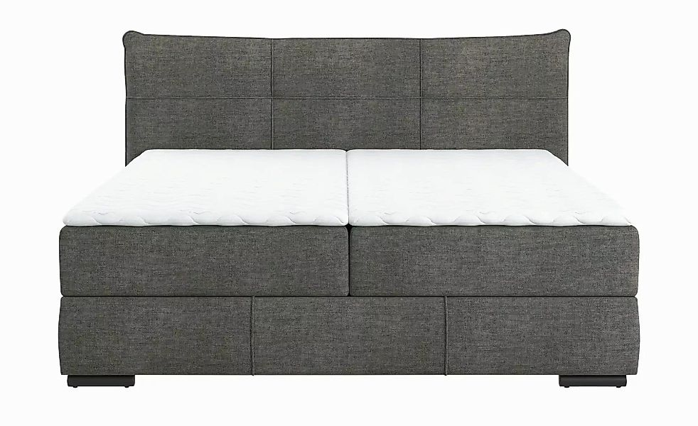 Boxbett mit Stauraum  Margam ¦ grau ¦ Maße (cm): B: 205 H: 109 Betten > Pol günstig online kaufen