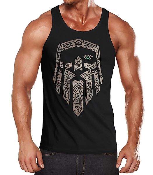 Neverless Tanktop Herren Tank-Top Odin Gott günstig online kaufen