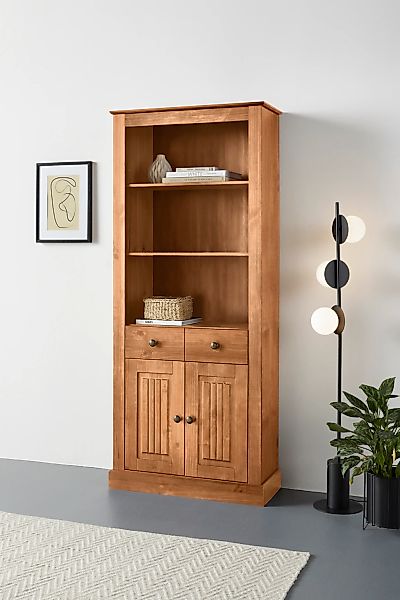 OTTO home Bücherregal "Liotta" mit 3 verstellbare Einlegeböden, 1 Schubkast günstig online kaufen