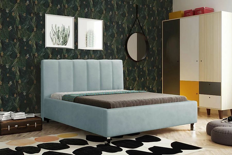 99rooms Polsterbett Adriano (Schlafzimmerbett, Bett), Design günstig online kaufen