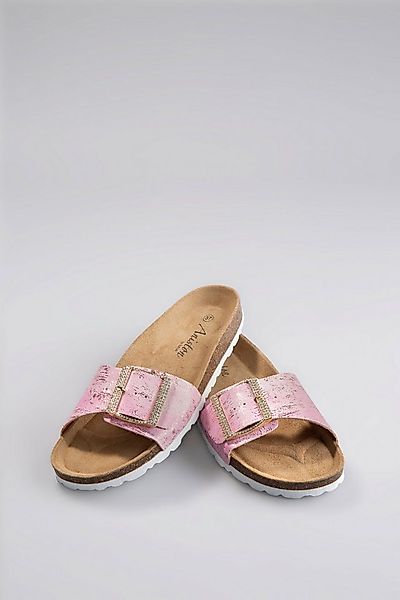 Aniston SHOES Pantolette, Sommerschuh, Strandschuh, Glitzersteine - NEUE KO günstig online kaufen