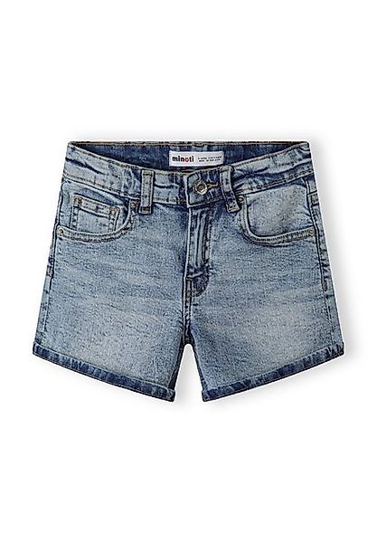 MINOTI Jeansshorts Denim-Shorts mit Bündchen (2y-14y) günstig online kaufen