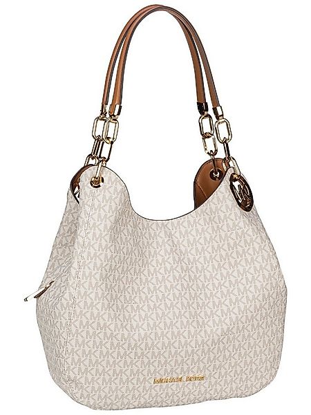 MICHAEL KORS Handtasche Lillie Large Chain Shoulder Tote MK Signature, Hobo günstig online kaufen