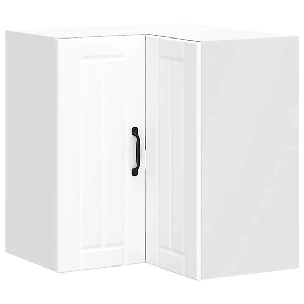 vidaXL Küchen-Eckhängeschrank Lucca Weiß Holzwerkstoff 853857 günstig online kaufen